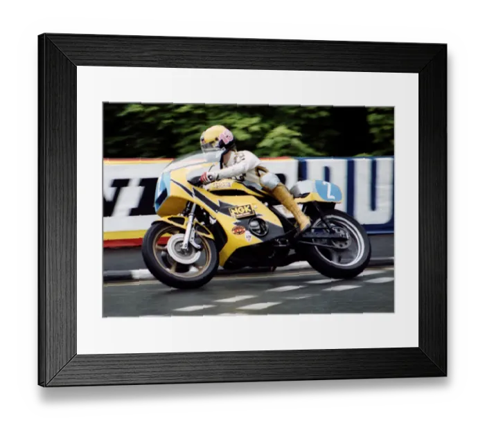 Framed Print : Chris Guy (Honda) 1980 Formula Two TT Framed Print : Chris Guy (Honda) 1980 Formula Two TT