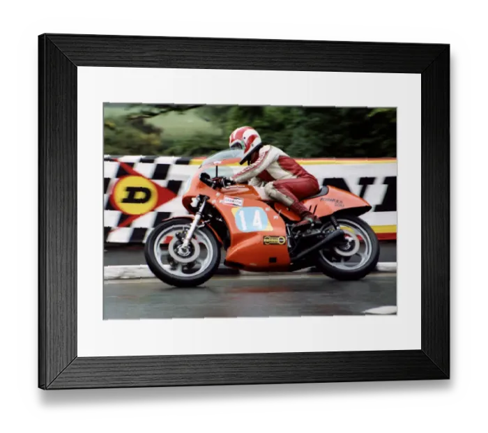 Framed Print : George Fogarty (Laverda) 1980 Formula Two TT Framed Print : George Fogarty (Laverda) 1980 Formula Two TT