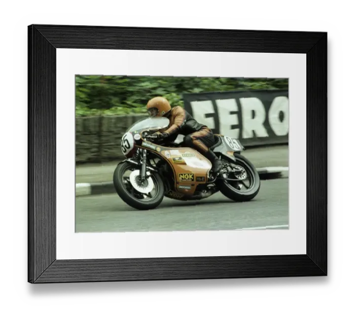 Framed Print : Dave Kerby (Kawasaki) 1980 Classic TT Framed Print : Dave Kerby (Kawasaki) 1980 Classic TT