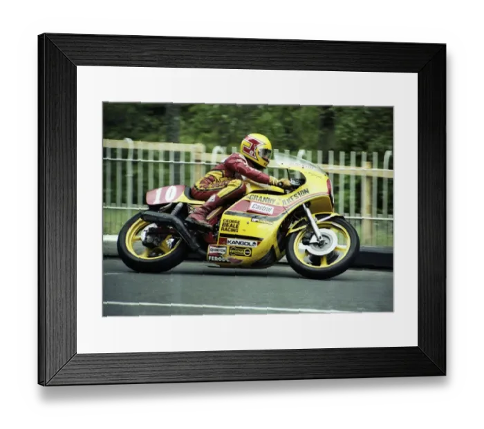 Framed Print : Graeme McGregor (Honda) 1980 Formula One TT Framed Print : Graeme McGregor (Honda) 1980 Formula One TT