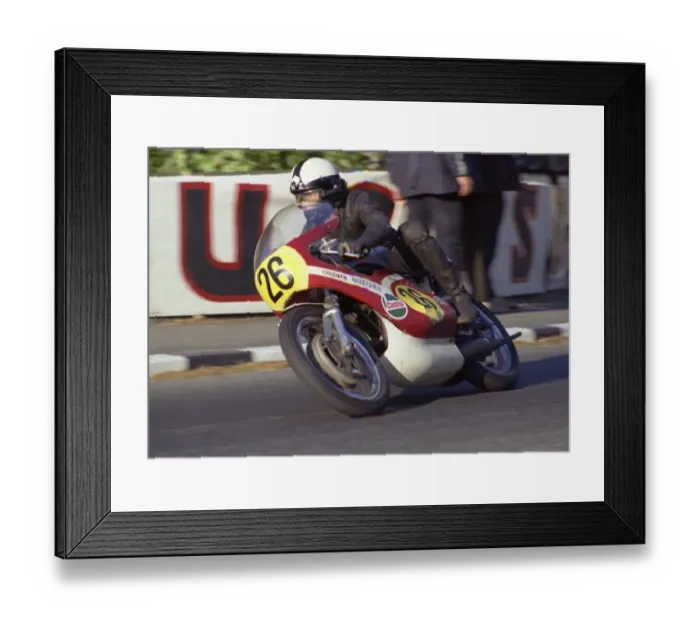 Framed Print : Keith Turner (Coleman Suzuki) 1971 Senior TT Framed Print : Keith Turner (Coleman Suzuki) 1971 Senior TT