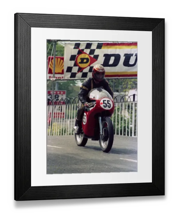 Framed Print : Bob Peck (Norton) 1986 Classic Lap Framed Print : Bob Peck (Norton) 1986 Classic Lap