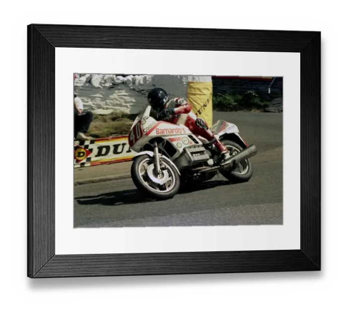Framed Print : Mac McDiarmid (BMW) 1986 Production A TT Framed Print : Mac McDiarmid (BMW) 1986 Production A TT