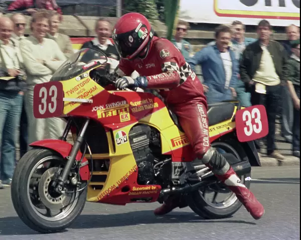 John Swingler (Kawasaki) 1986 Production A TT