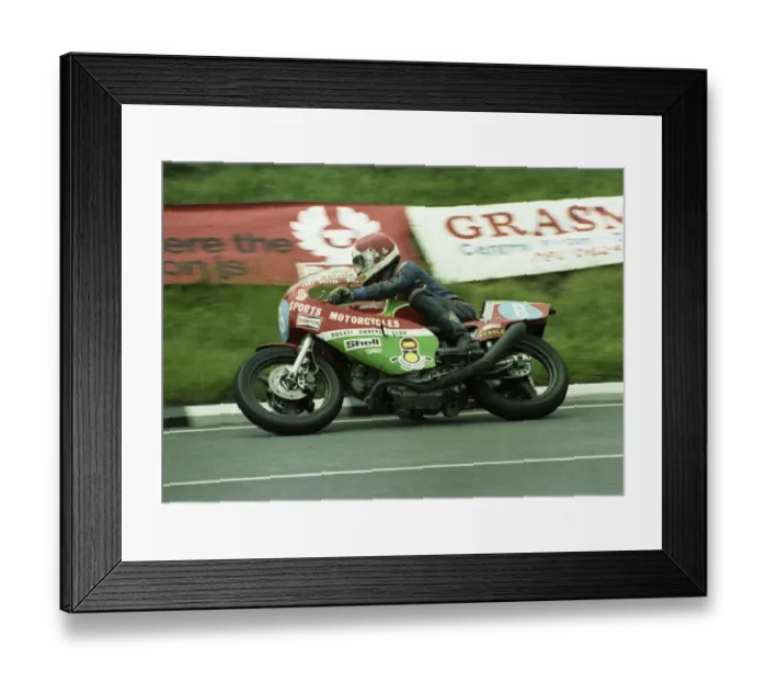 Framed Print : Tony Rutter (Sports Motor Cycle Ducati) 1981 Formula 2 TT Framed Print : Tony Rutter (Sports Motor Cycle Ducati) 1981 Formula 2 TT