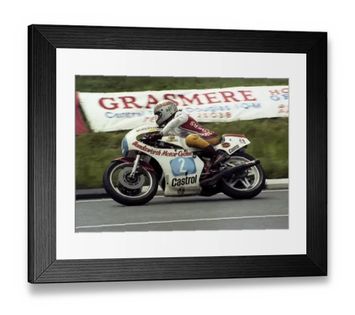 Framed Print : Pete Wild (Handsforth Yamaha) 1981 Formula 2 TT Framed Print : Pete Wild (Handsforth Yamaha) 1981 Formula 2 TT