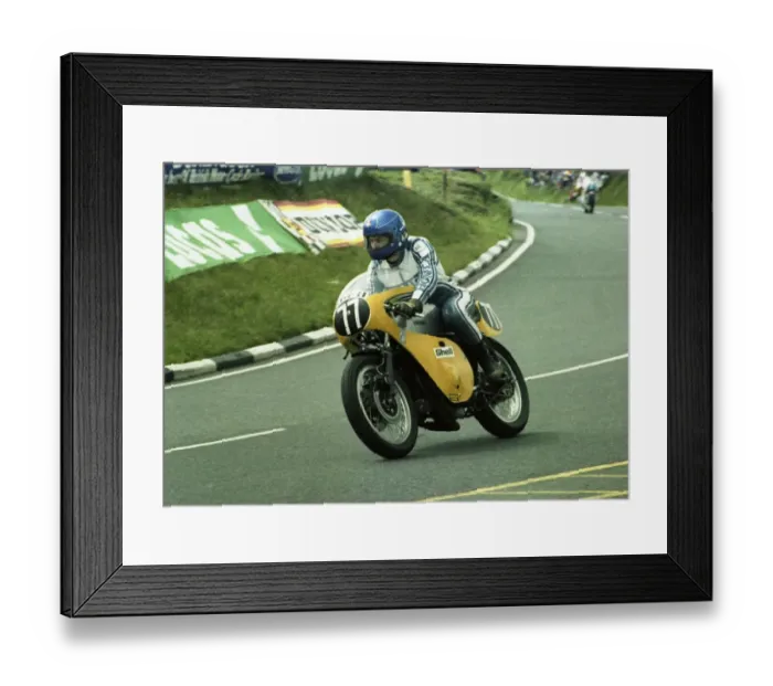 Framed Print : Frank Rutter (Honda) 1981 Formula 3 TT Framed Print : Frank Rutter (Honda) 1981 Formula 3 TT