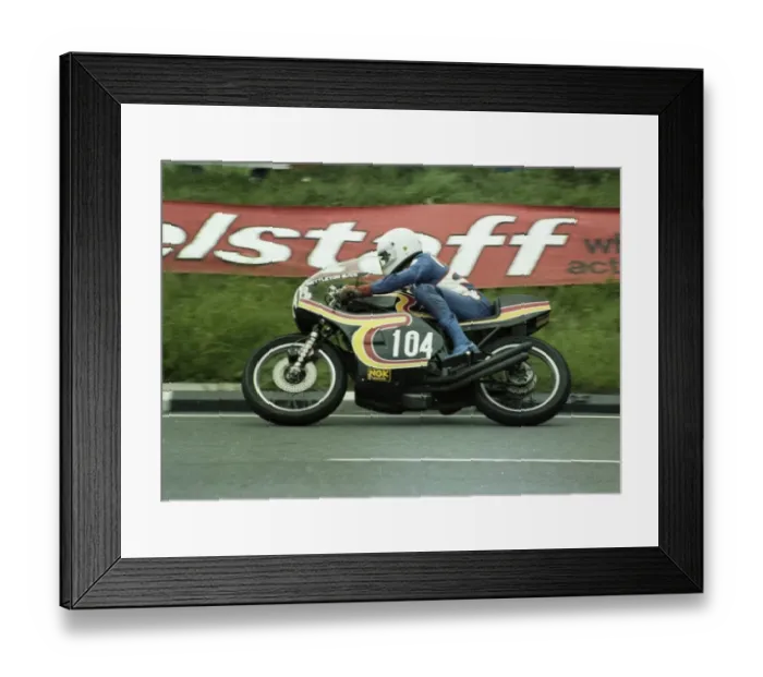 Framed Print : Doug Randall (Honda) 1981 Formula 3 TT Framed Print : Doug Randall (Honda) 1981 Formula 3 TT