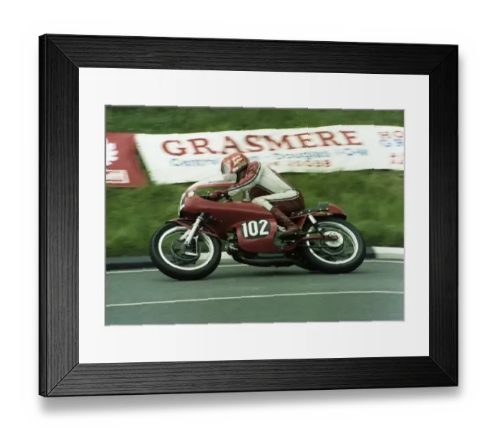 Framed Print : Jimmy Millar (Lawton Aermacchi) 1981 Formula 3 TT Framed Print : Jimmy Millar (Lawton Aermacchi) 1981 Formula 3 TT