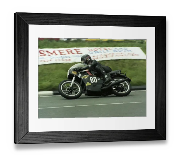 Framed Print : John Kiddie (Yamaha) 1981 Formula 3 TT Framed Print : John Kiddie (Yamaha) 1981 Formula 3 TT