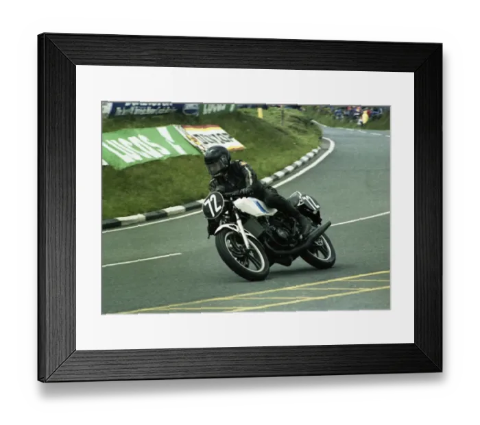 Framed Print : Tom Pemberton (Yamaha) 1981 Formula 3 TT Framed Print : Tom Pemberton (Yamaha) 1981 Formula 3 TT