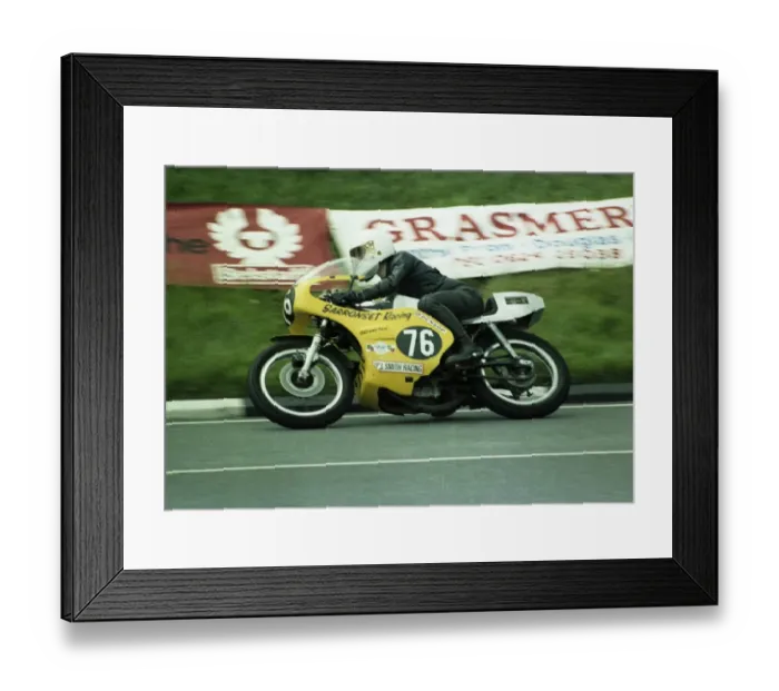 Framed Print : Mal Kirwan (Honda) 1981 Formula 3 TT Framed Print : Mal Kirwan (Honda) 1981 Formula 3 TT
