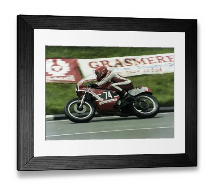 Framed Print : John Stephens (Honda) 1981 Formula 3 TT Framed Print : John Stephens (Honda) 1981 Formula 3 TT