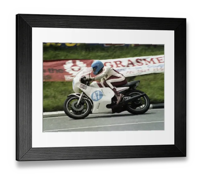 Framed Print : Gerhard Vogt (Yamaha) 1981 Formula 2 TT Framed Print : Gerhard Vogt (Yamaha) 1981 Formula 2 TT