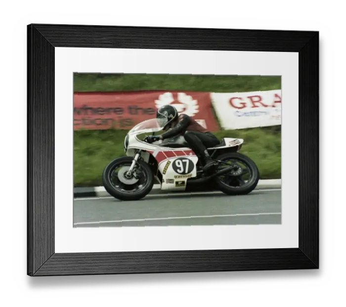 Framed Print : Denis Casement (Yamaha) 1981 Formula 3 TT Framed Print : Denis Casement (Yamaha) 1981 Formula 3 TT