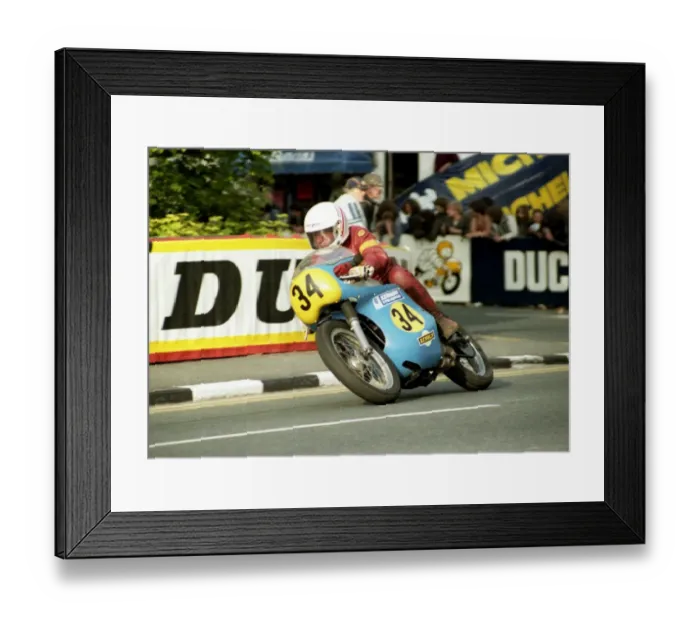 Framed Print : John Raybould (BSA) 1984 Classic TT Framed Print : John Raybould (BSA) 1984 Classic TT