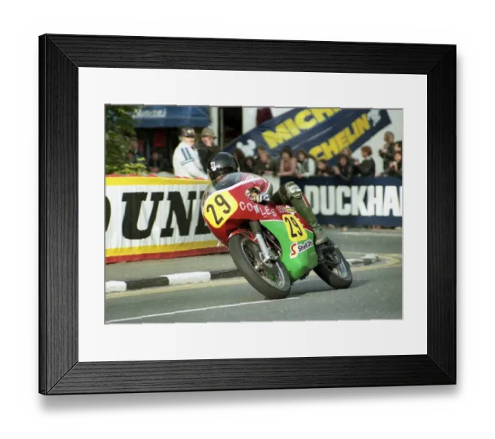 Framed Print : Ian Lougher (Cowles Matchless) 1984 Classic TT Framed Print : Ian Lougher (Cowles Matchless) 1984 Classic TT