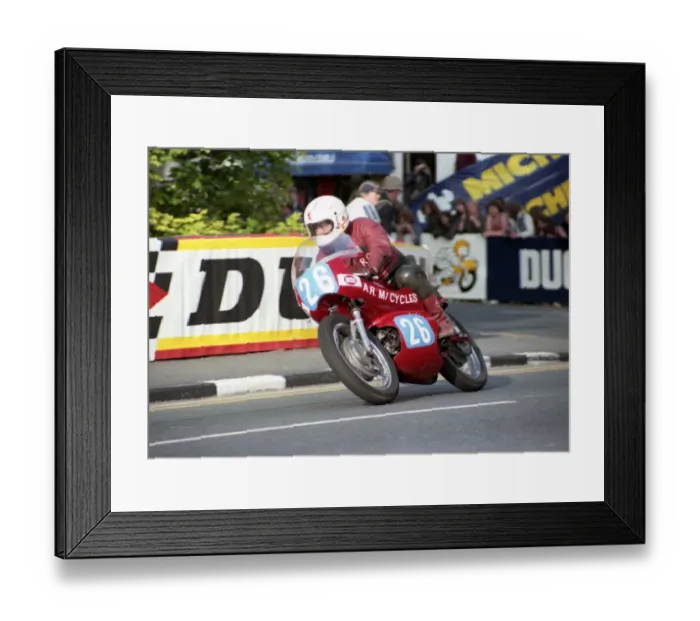 Framed Print : Ronnie Niven (Aermacchi) 1984 Classic TT Framed Print : Ronnie Niven (Aermacchi) 1984 Classic TT