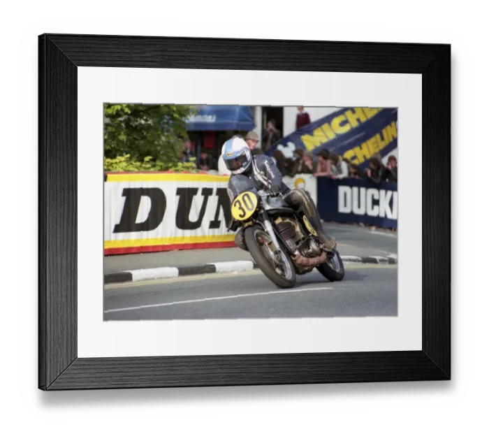 Framed Print : Nick Jefferies (Norton) 1984 Classic TT Framed Print : Nick Jefferies (Norton) 1984 Classic TT