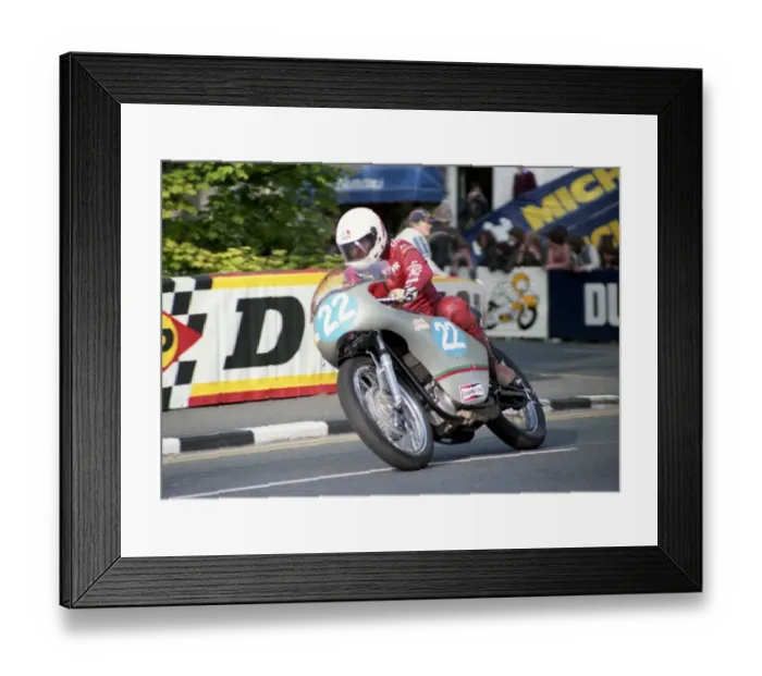 Framed Print : Kenny Shepherd (BSA) 1984 Classic TT Framed Print : Kenny Shepherd (BSA) 1984 Classic TT