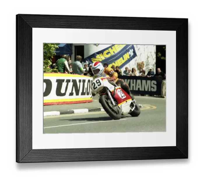 Framed Print : Davy Gordon (Kawasaki) 1984 Formula 1 TT Framed Print : Davy Gordon (Kawasaki) 1984 Formula 1 TT