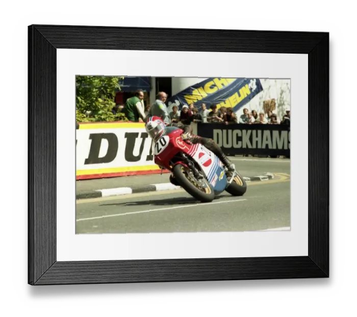 Framed Print : Andy McGladdery (Kawasaki) 1984 Formula 1 TT Framed Print : Andy McGladdery (Kawasaki) 1984 Formula 1 TT