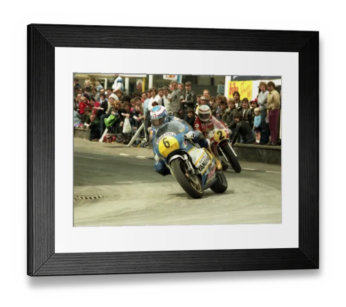 Framed Print : Steve Parrish (Yamaha) 1984 Senior TT Framed Print : Steve Parrish (Yamaha) 1984 Senior TT