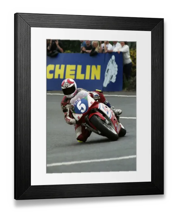 Framed Print : Brian Reid (Yamaha) 1993 Junior TT Framed Print : Brian Reid (Yamaha) 1993 Junior TT