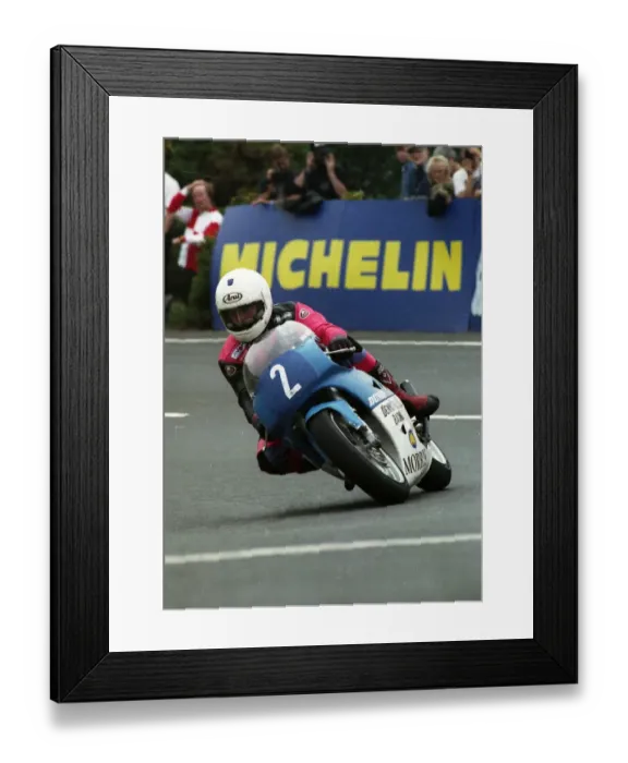 Framed Print : Bob Jackson (DTR Morris Yamaha) 1993 Junior TT Framed Print : Bob Jackson (DTR Morris Yamaha) 1993 Junior TT