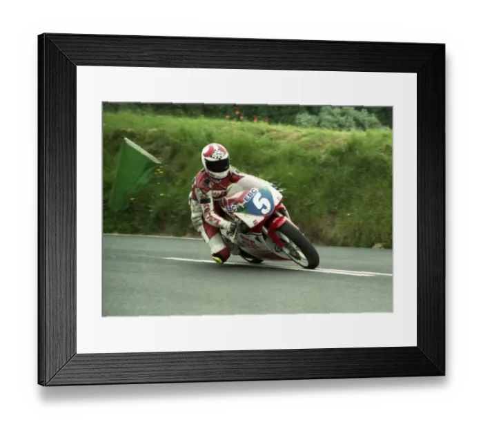 Framed Print : Brian Reid (Yamaha) 1993 Junior TT Framed Print : Brian Reid (Yamaha) 1993 Junior TT