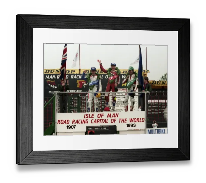 Framed Print : Winners of the 1993 Junior TT Framed Print : Winners of the 1993 Junior TT
