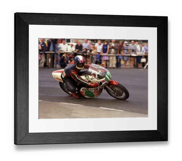 Framed Print : Lee Heeson (Yamaha) 1975 Lightweight Manx Grand Prix Framed Print : Lee Heeson (Yamaha) 1975 Lightweight Manx Grand Prix