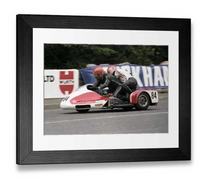 Framed Print : Michael Miller & Robert Averill (RBS Imp) 1979 Sidecar TT Framed Print : Michael Miller & Robert Averill (RBS Imp) 1979 Sidecar TT
