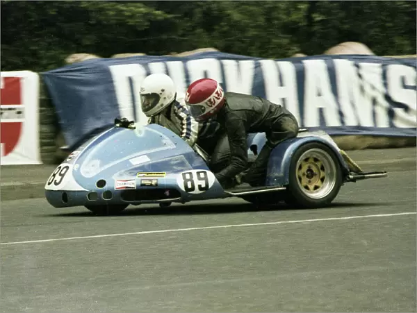 Kenny Andrews & Bruce Hall (Yamaha) 1979 Sidecar TT