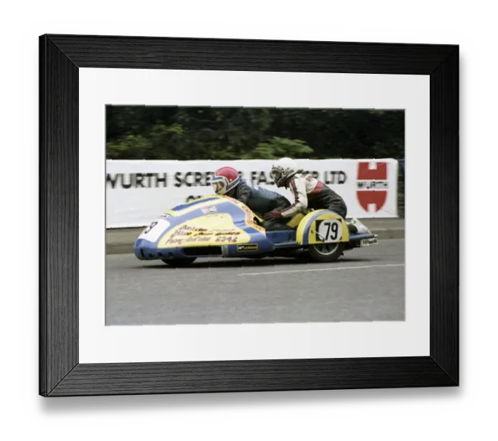 Framed Print : Wallace Coates & Ernie Coates (Yamaha) 1979 Sidecar TT Framed Print : Wallace Coates & Ernie Coates (Yamaha) 1979 Sidecar TT