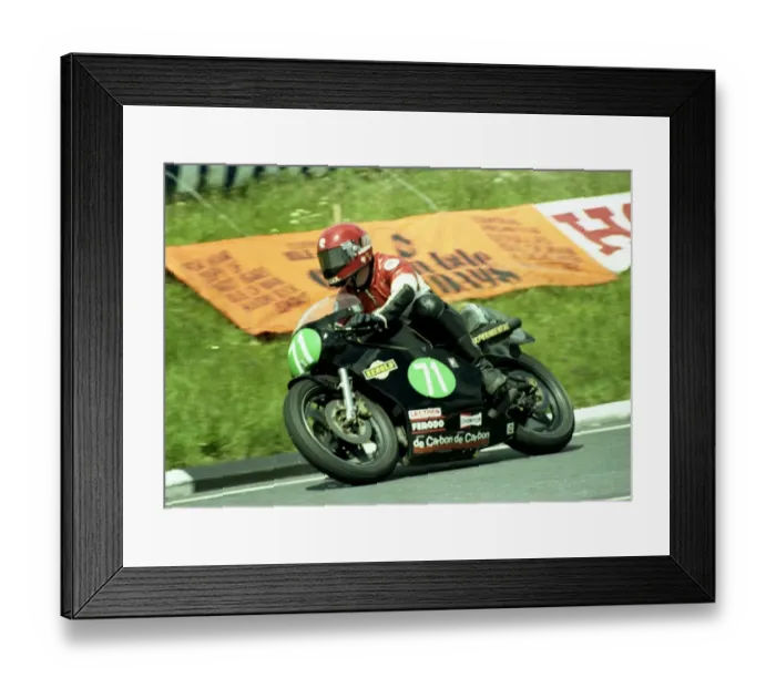 Framed Print : George Farlow (Waddon) 1980 Junior TT Framed Print : George Farlow (Waddon) 1980 Junior TT
