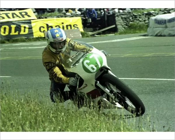 Jim Wells (Sunoco Yamaha) 1980 Junior TT