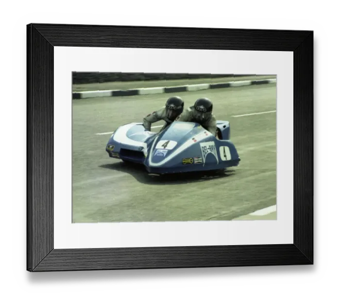 Framed Print : Rolf Steinhausen & Kenny Arthur (Bartol) 1980 Sidecar TT Framed Print : Rolf Steinhausen & Kenny Arthur (Bartol) 1980 Sidecar TT