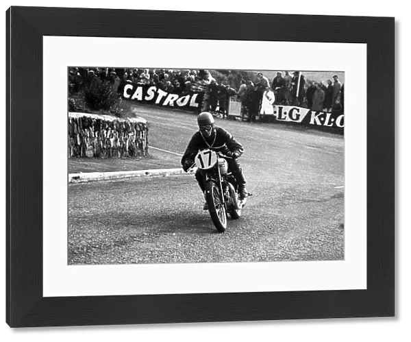 John Griffith (Triumph) 1955 Senior Clubman TT