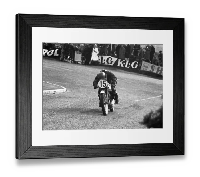Framed Print : Robert Keen (BSA) 1955 Senior Clubman TT Framed Print : Robert Keen (BSA) 1955 Senior Clubman TT