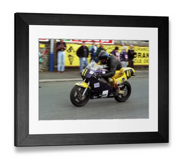 Framed Print : David Walker (Tigcraft) 1995 Singles TT Framed Print : David Walker (Tigcraft) 1995 Singles TT