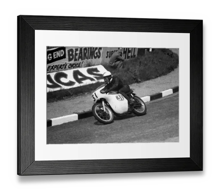 Framed Print : Ralph Rensen (Norton) 1958 Junior TT Framed Print : Ralph Rensen (Norton) 1958 Junior TT