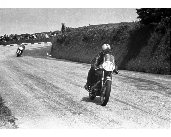 Eric Cheers (BSA) 1958 Junior TT