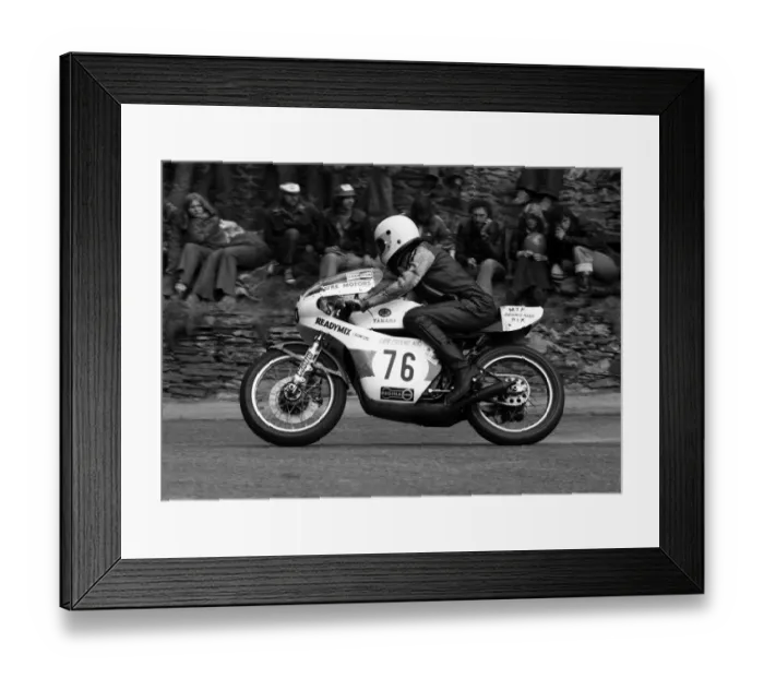 Framed Print : Mike Adler (Yamaha) 1978 Classic TT Framed Print : Mike Adler (Yamaha) 1978 Classic TT