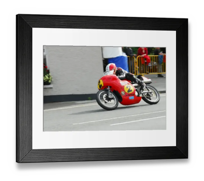 Framed Print : Michael Rutter (Seeley) 2015 500cc Classic TT Framed Print : Michael Rutter (Seeley) 2015 500cc Classic TT