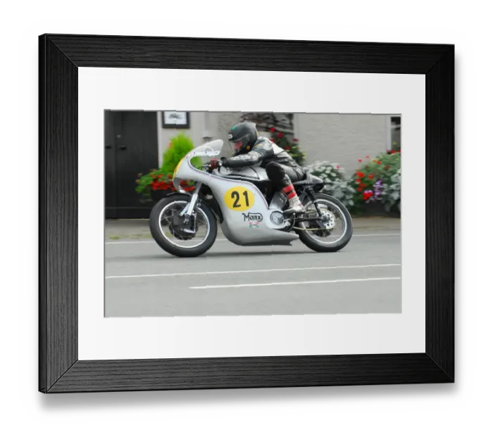 Framed Print : Wattie Brown (Norton) 2015 500cc Classic TT Framed Print : Wattie Brown (Norton) 2015 500cc Classic TT