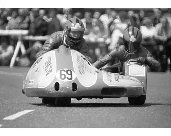Gerald Tennant & Arthur Wroth (Suzuki) 1986 Sidecar