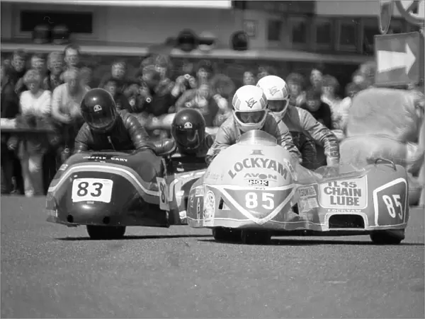 Jim Norbury & Norman Elcock (Yamaha) 1986 Sidecar TT