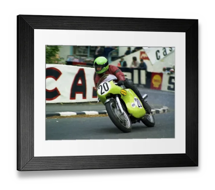 Framed Print : Charlie Dobson (Norton) 1971 Formula 750 TT Framed Print : Charlie Dobson (Norton) 1971 Formula 750 TT