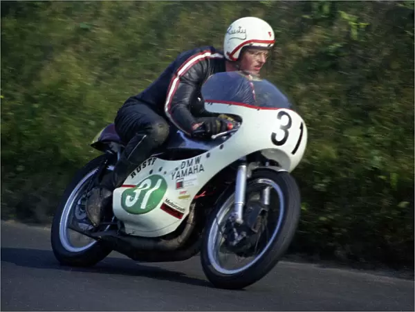 John Rusty Hart (DMW Yamaha) 1971 Lightweight Manx Grand Prix